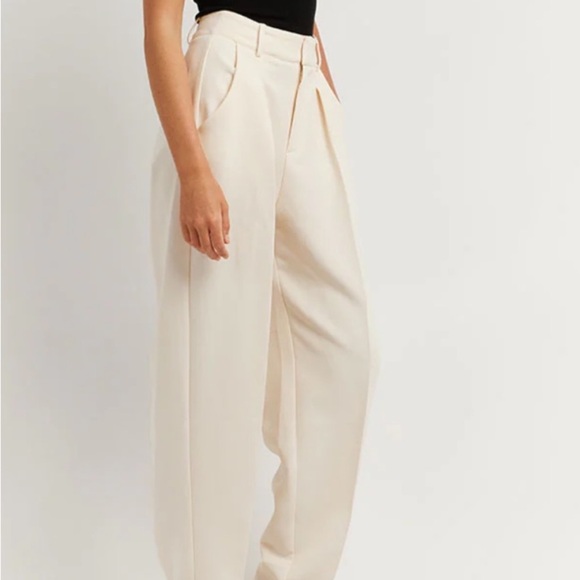 DISSH JACKSON CREAM TAPERED LEG PANT - Picture 3 of 7